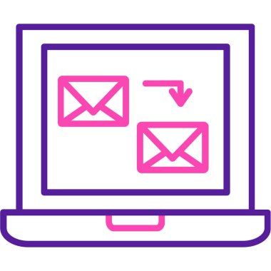 posta simgesi, vektör illüstrasyonu