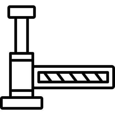 Çekiç simgesi, anahat stili