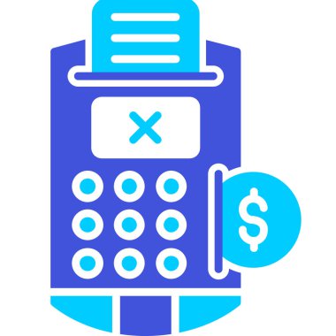 Hesap makinesi web simgesi. Basit resimleme