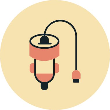 Dolgu simgesi vektör illüstrasyonu