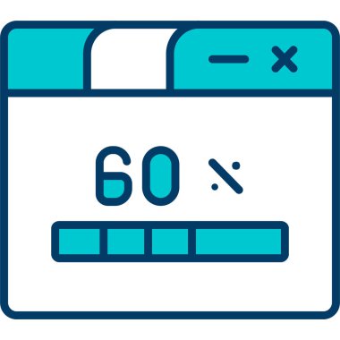 seo modern simgesinin vektör illüstrasyonu