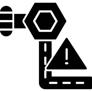 uydu anten ikonu vektör illüstrasyonu
