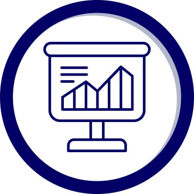 Modern simgenin vektör illüstrasyonu