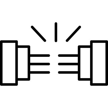 Halter simge vektör çizim