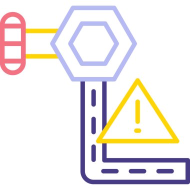 Alarm bilgisayar veri simgesi