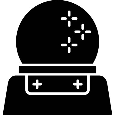 Top. Web simgesi basit illüstrasyon