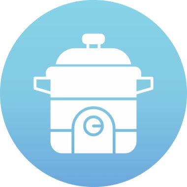 Modern gaz ikonunun vektör illüstrasyonu