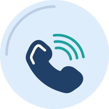 Çağrı merkezi ikon vektör illüstrasyonu