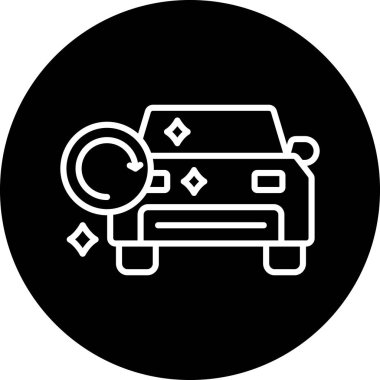 araba anahtarı vektör illüstrasyonu