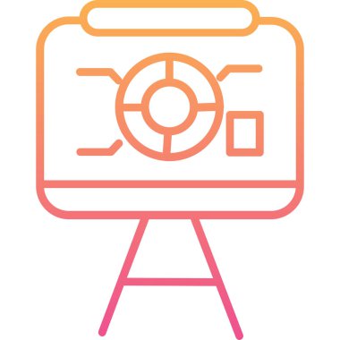 Kamera. Web simgesi basit illüstrasyon