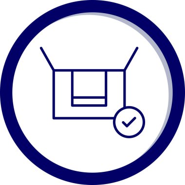 Alışveriş. Web simgesi basit illüstrasyon