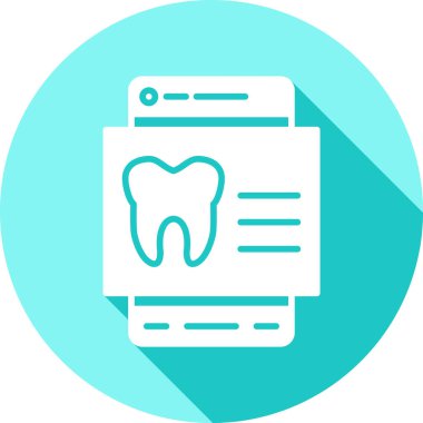 Diş sağlığı vektörü illüstrasyonu