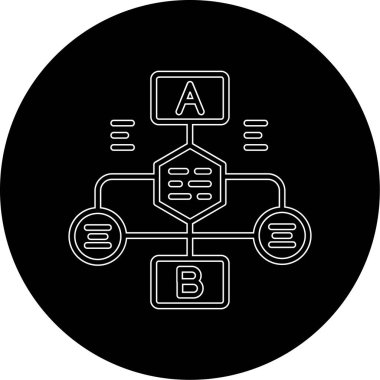 seo modern simgesinin vektör illüstrasyonu