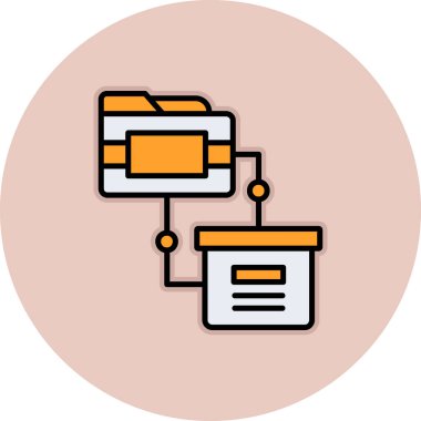 ağ paylaşım simgesi çizimi