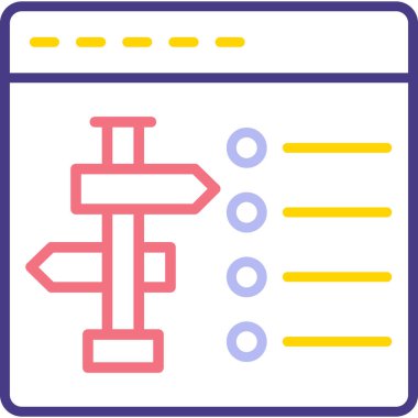 Amerika Birleşik Devletleri bayrağının vektör illüstrasyonu