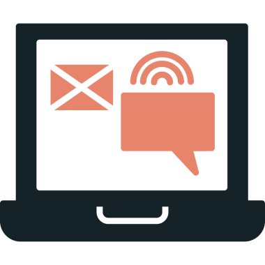 e- posta iletisi simgesi uzun - gölge biçimi