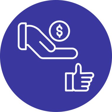 dolar simgesivektör illüstrasyon