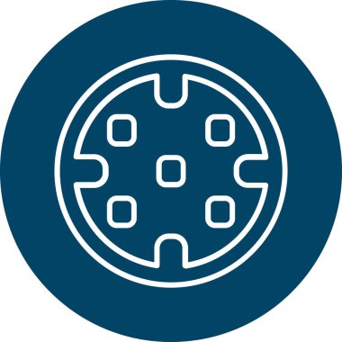 Seo simgesinin vektör illüstrasyonu