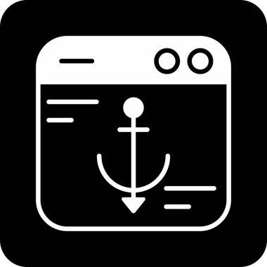 tekne simgesi, vektör illüstrasyonu