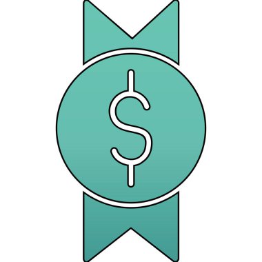 Ok simgesi ile dolar işareti