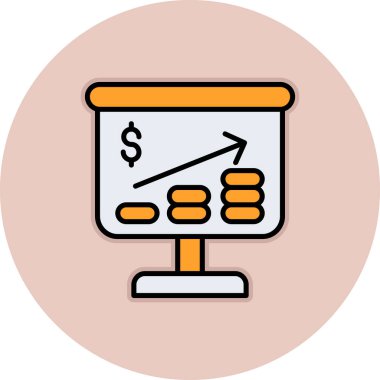 İş büyümesi. Basit illüstrasyon