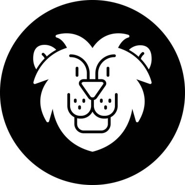 Kaplan ikonu vektör illüstrasyonu