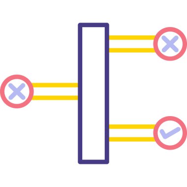 Bir park işaretinin vektör illüstrasyonu