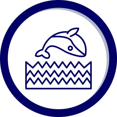 Yunus. Web simgesi basit illüstrasyon