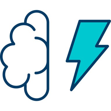 yıldırım simgesi simgesi