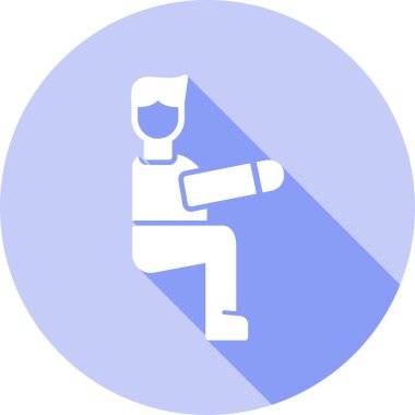 Modern b 'nin vektör illüstrasyonu eksik simgesi