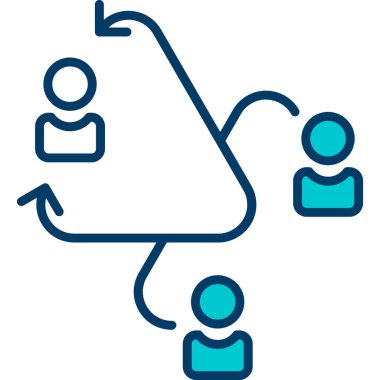 Seo simgesinin vektör illüstrasyonu