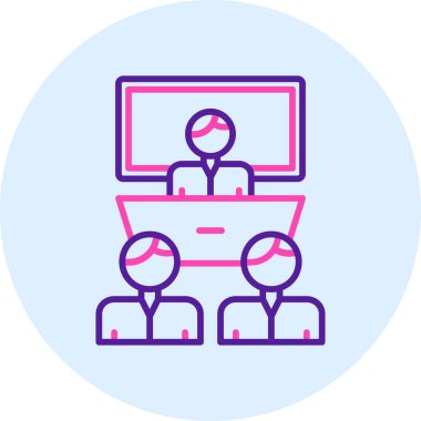 seo modern simgesinin vektör illüstrasyonu