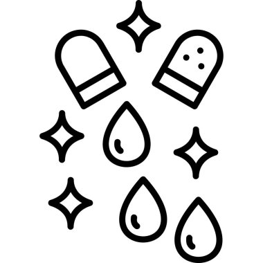 Çizgi film simgesinin vektör çizimi