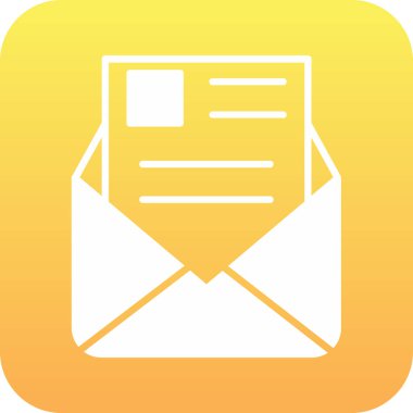 zarf e- posta izole vektör illüstrasyon tasarımı