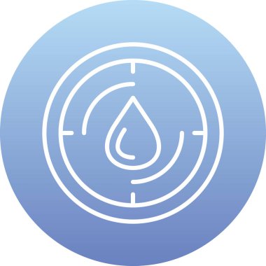 Damla simgesi, basit tarzı