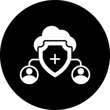 İnsan simgesinin vektör illüstrasyonu