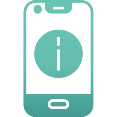 cep telefonu vektör simgesi