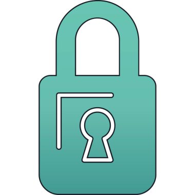 Simgeyi Moda Biçiminde İzole Olarak Kilitle