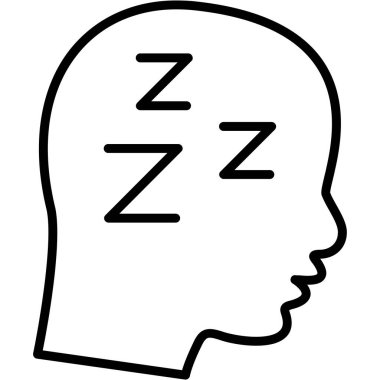 Uyuyan Adam simgesi, taslak biçimi