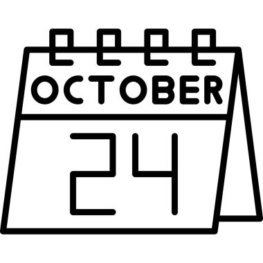 Ekim 13 rd simge tasarımı, vektör illüstrasyonu