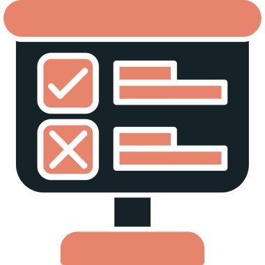 işaretleme simgesi, basit tasarım