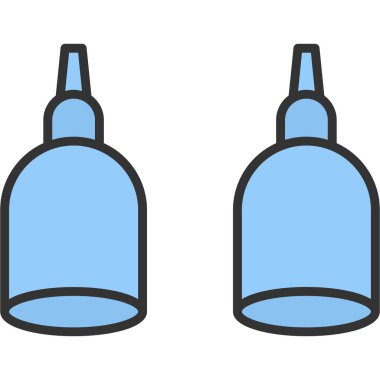 Su damlasının vektör çizimi