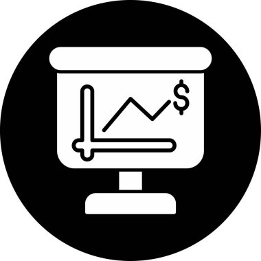 Modern bir simgenin vektör illüstrasyonu