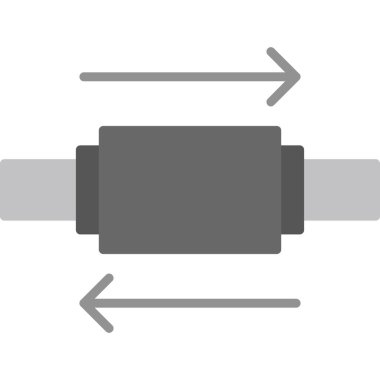 Akıllı seğirme. Web simgesi vektör illüstrasyonu