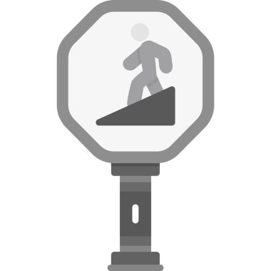 Yol bariyeri. Basit tasarım