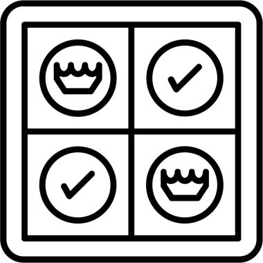 Oyun simgesinin vektör illüstrasyonu