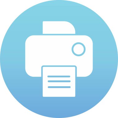 Bir kamera simgesinin vektör illüstrasyonu