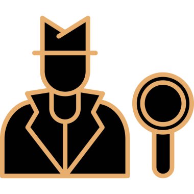 Arama simgesi vektör illüstrasyonu