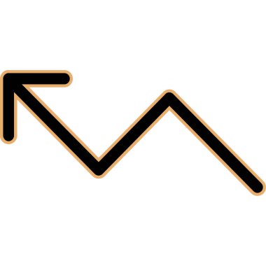 Ok simgesi simgesi tasarımı