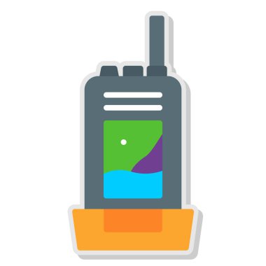 Modern b 'nin vektör illüstrasyonu eksik simgesi